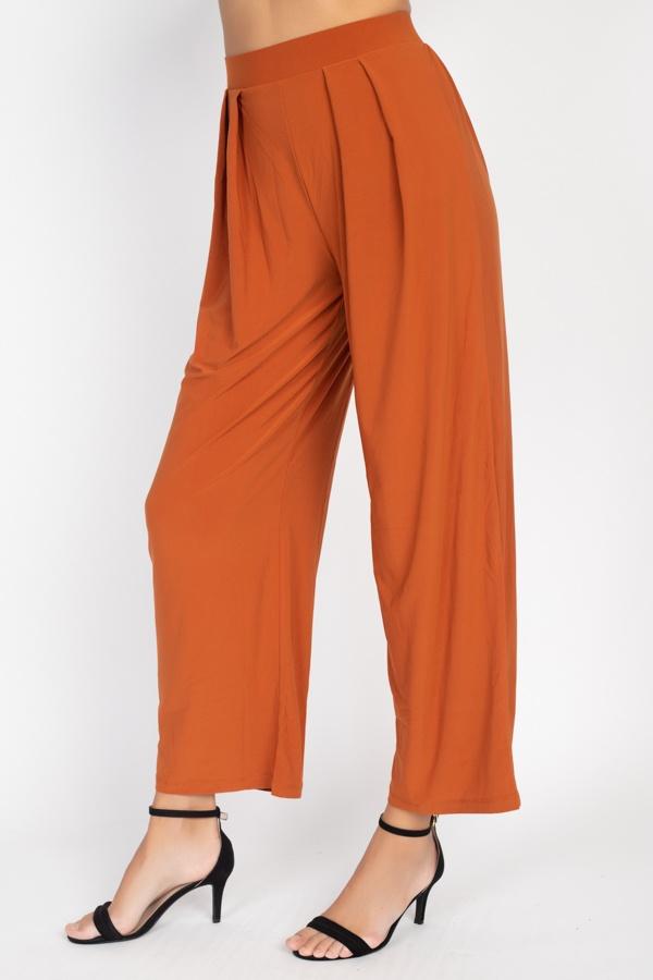 Front Tie Top & Pants Set - Absolute Fashion 2020