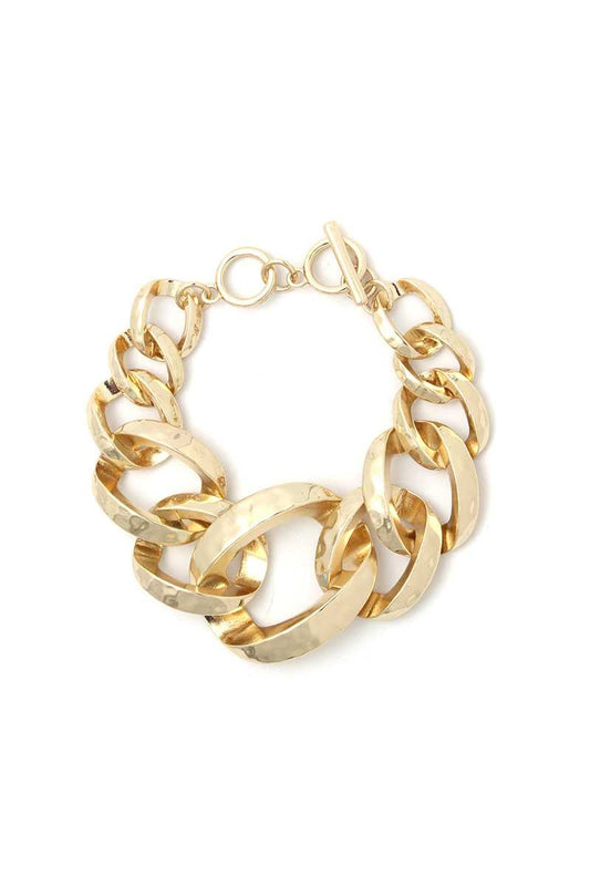 Wide Cuban Chain Bracelet - Absolute Fashion 2020