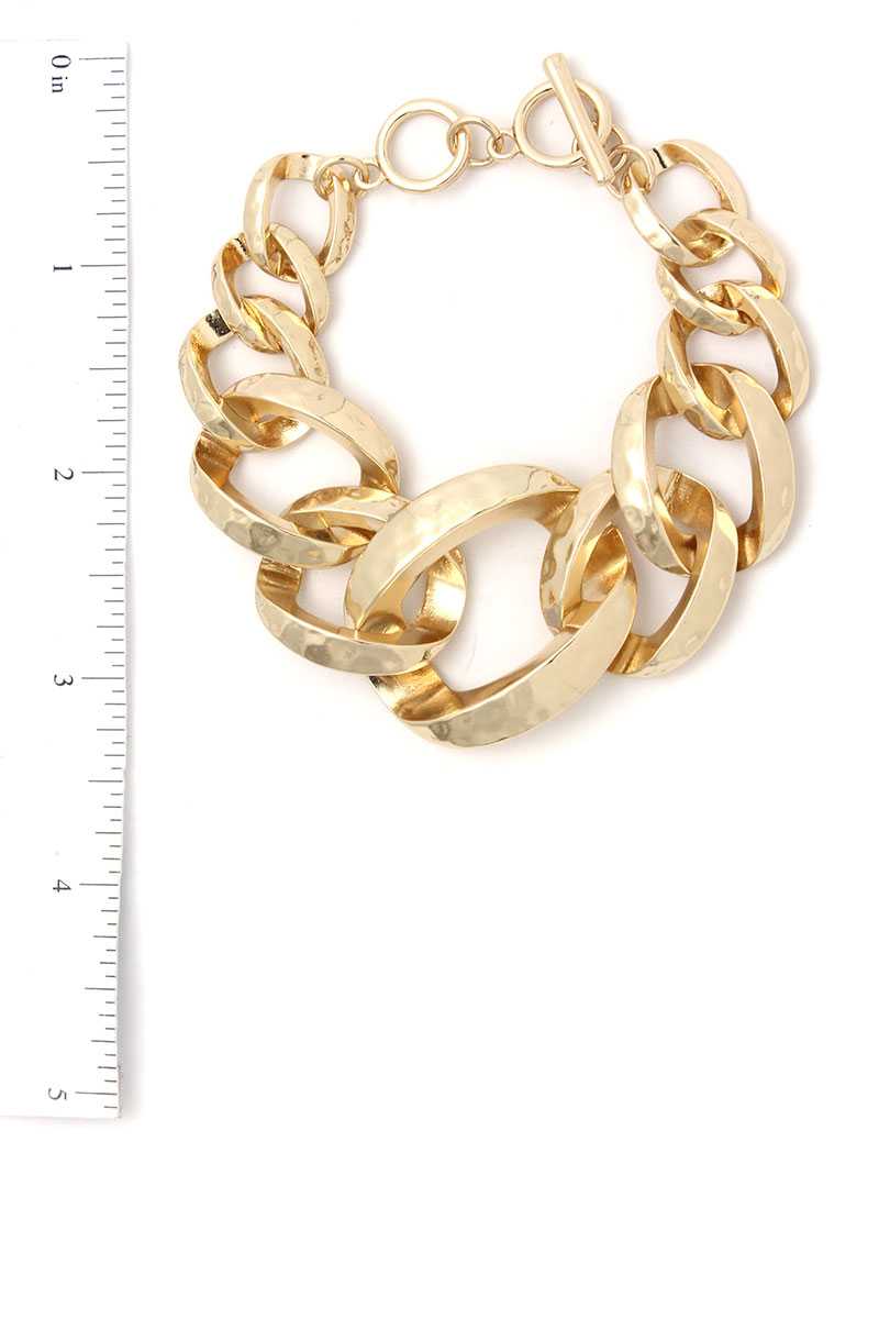 Wide Cuban Chain Bracelet - Absolute Fashion 2020