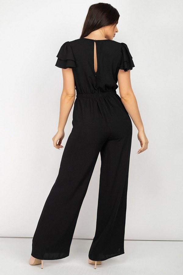 V-neck Lace Jumpsuit - Absolute Fashion 2020