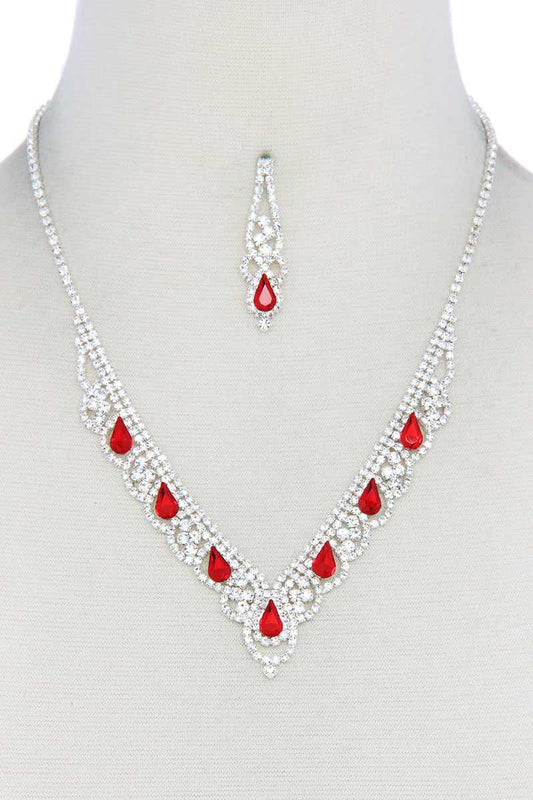 Rhinestone Necklace - Absolute Fashion 2020