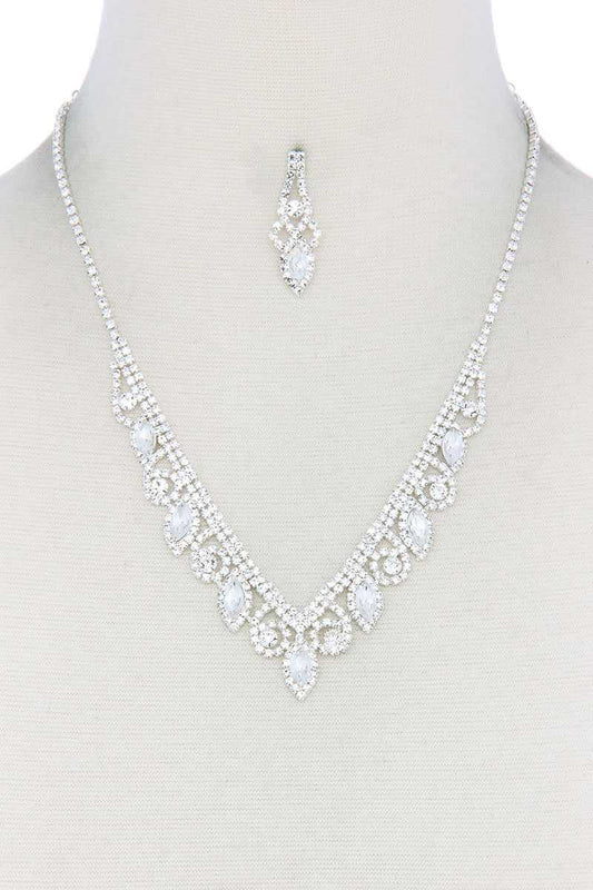 Rhinestone Necklace - Absolute Fashion 2020