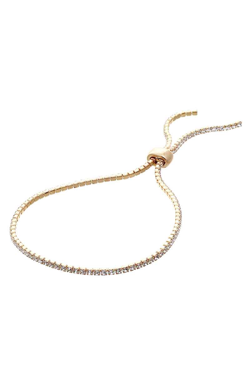 Adjustable Multi Rhineston Bracelet - Absolute Fashion 2020