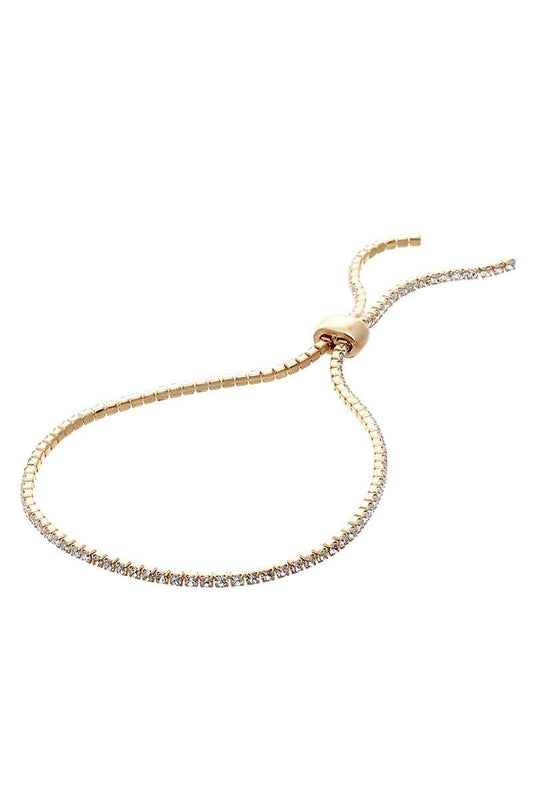 Adjustable Multi Rhineston Bracelet - Absolute Fashion 2020