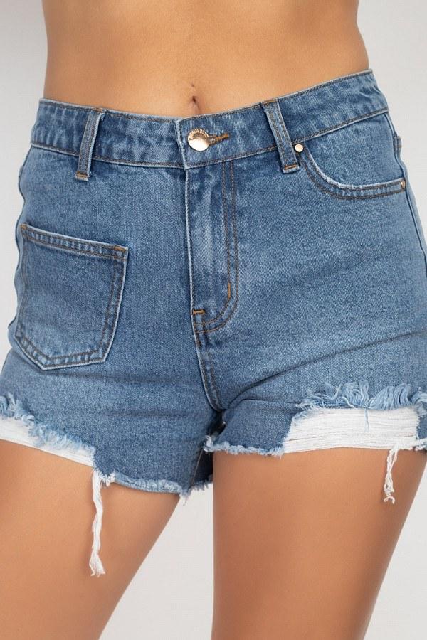 Heavy Distressed Raw Cut Shorts - Absolute Fashion 2020