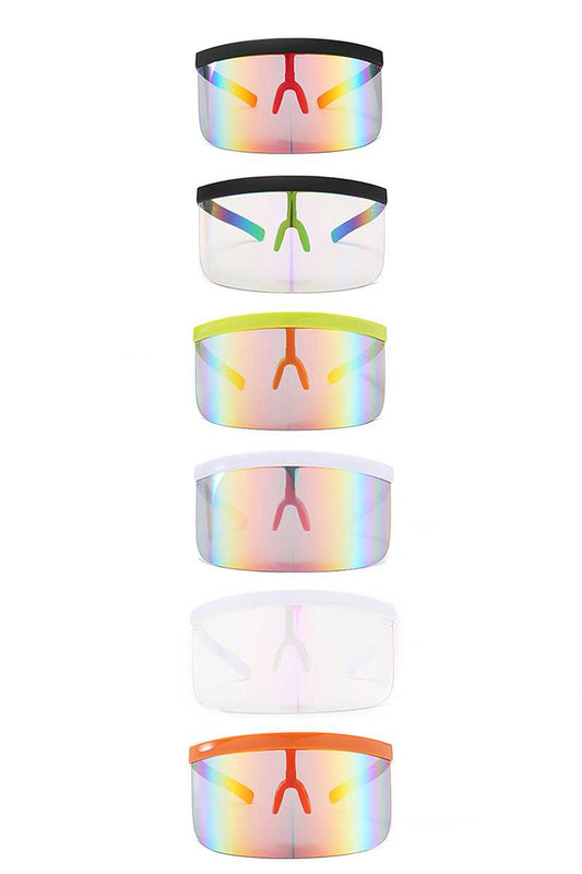 Trendy Modern Stylish Retro Cybertix Big Sunglasses - Absolute Fashion 2020