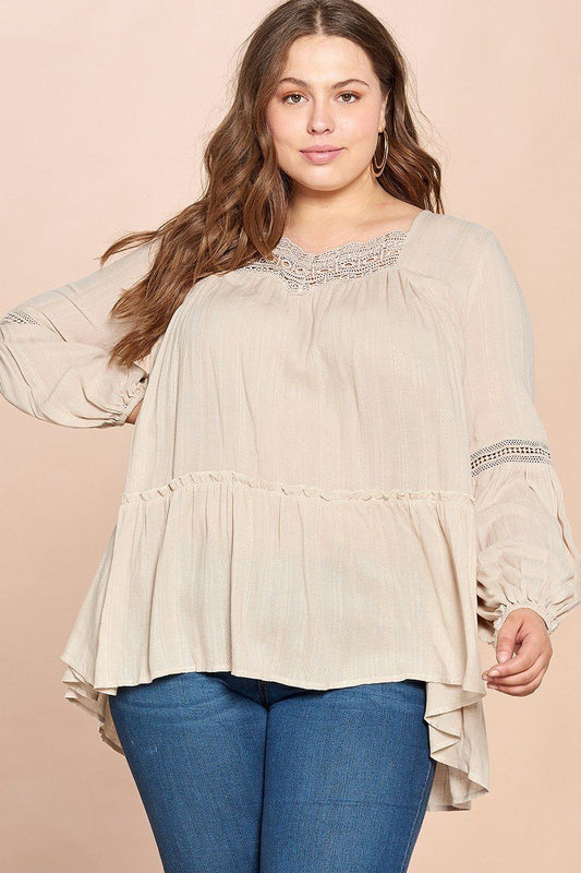 Solid Woven Loose-fit Tunic - Absolute Fashion 2020