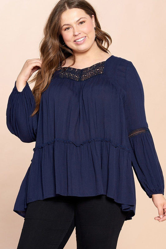 Solid Woven Loose-fit Tunic - Absolute Fashion 2020