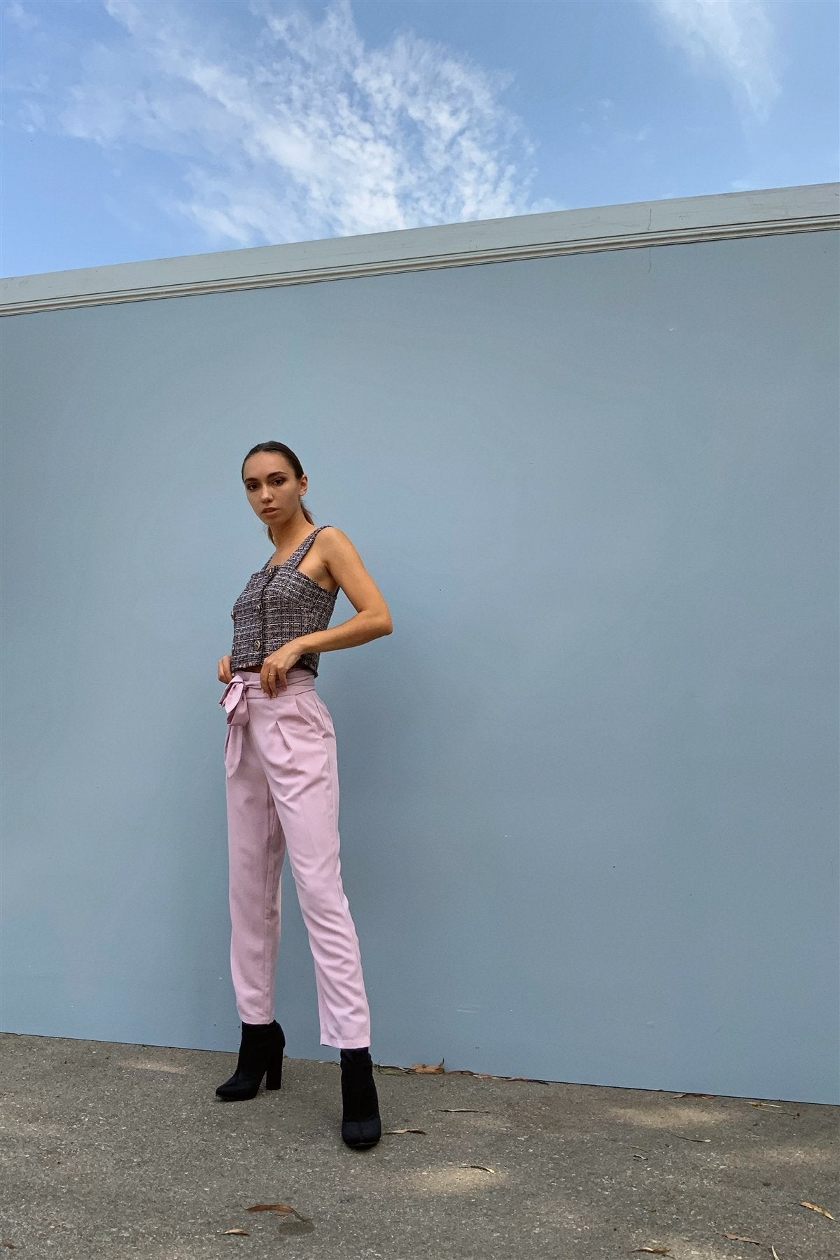 Ankle Skinny Leg Dress Pants - Absolute Fashion 2020