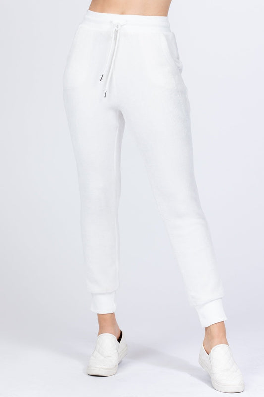 Faux Fur Jogger Pants - Absolute Fashion 2020