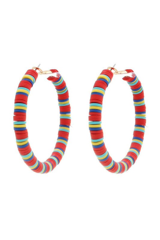 Colorful Bangle Hoop Earring - Absolute Fashion 2020