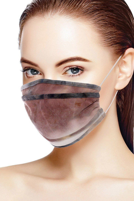 Tie Dye Trifold Reusable Face Mask - Absolute Fashion 2020