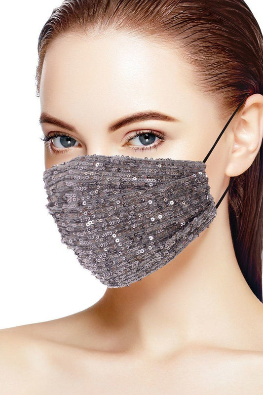3d Sequin Fashion Facemask - Absolute Fashion 2020