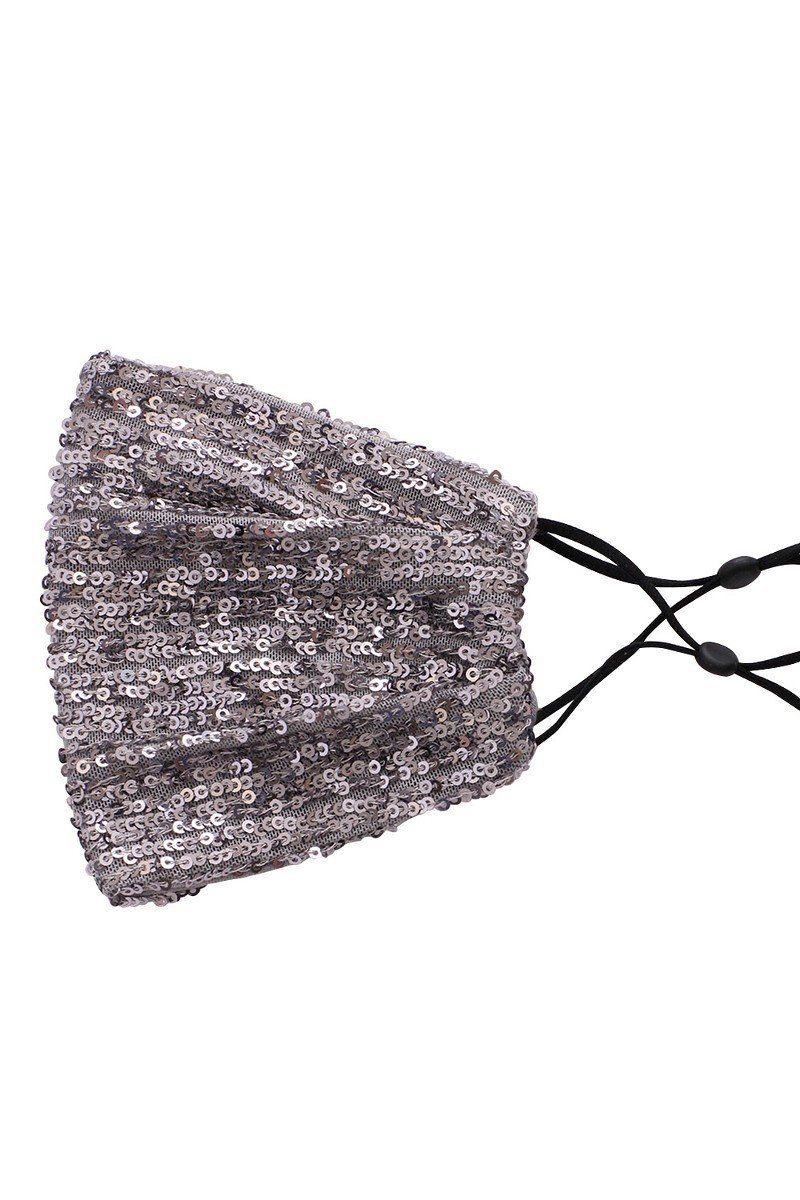 3d Sequin Fashion Facemask - Absolute Fashion 2020