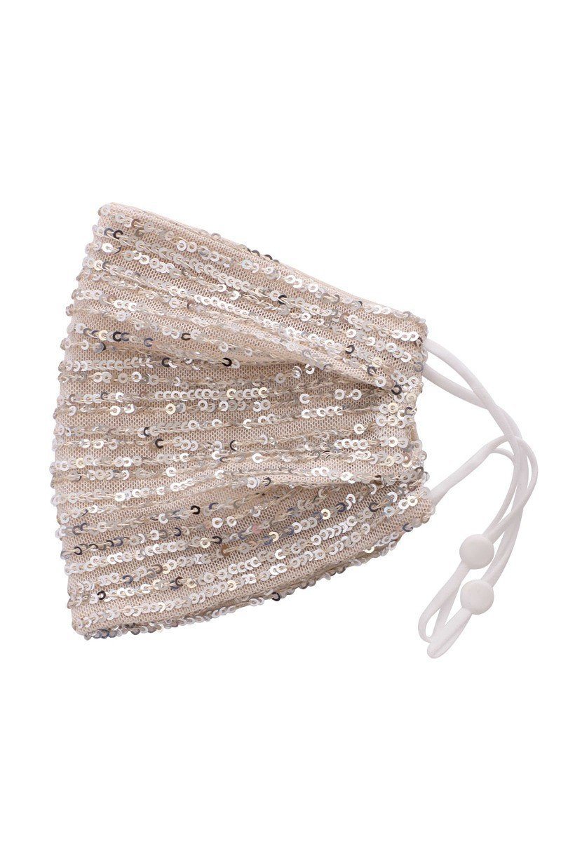 3d Sequin Fashion Facemask - Absolute Fashion 2020