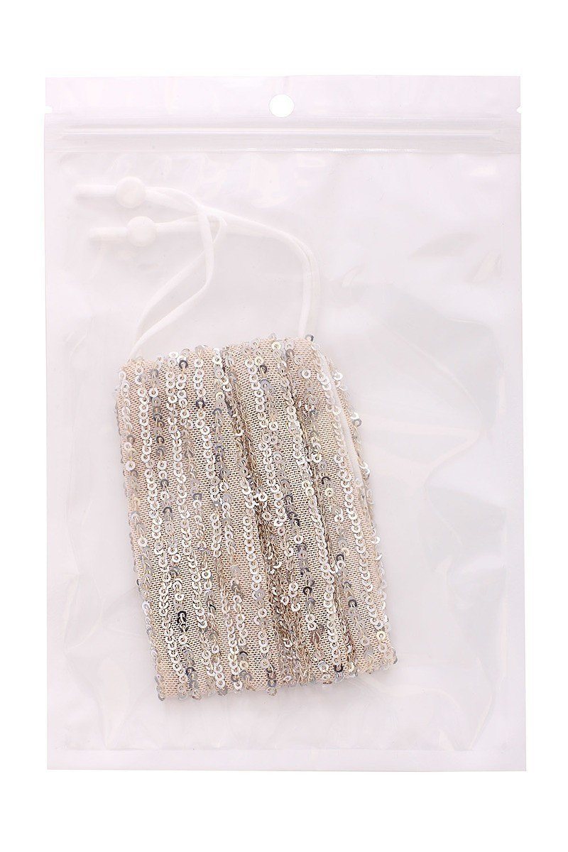 3d Sequin Fashion Facemask - Absolute Fashion 2020