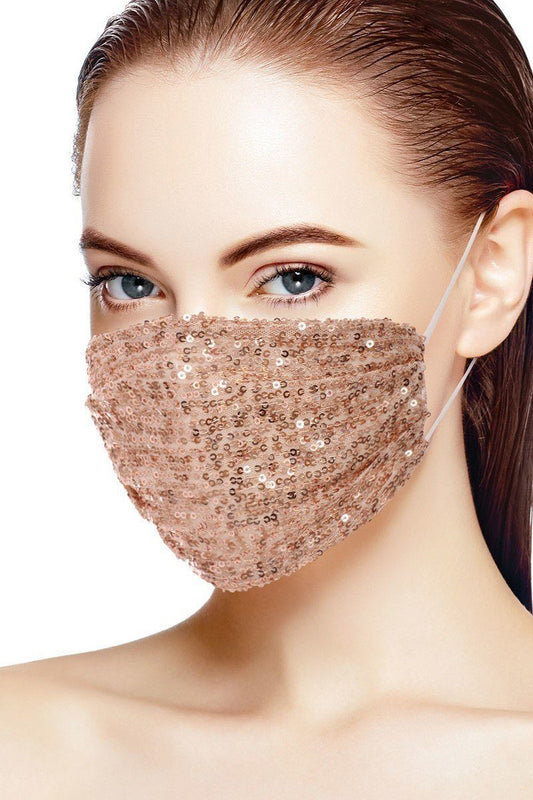 3d Sequin Fashion Facemask - Absolute Fashion 2020