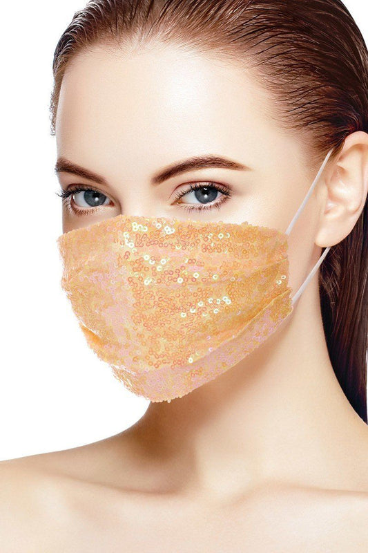 3d Sequin Fashion Facemask - Absolute Fashion 2020