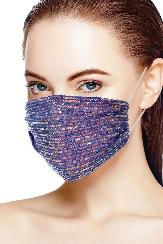 3d Sequin Fashion Facemask - Absolute Fashion 2020