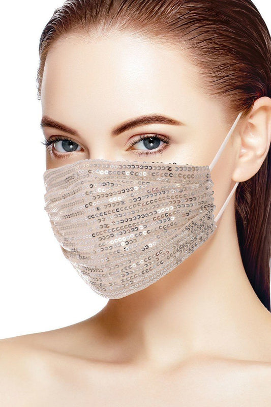 3d Sequin Fashion Facemask - Absolute Fashion 2020