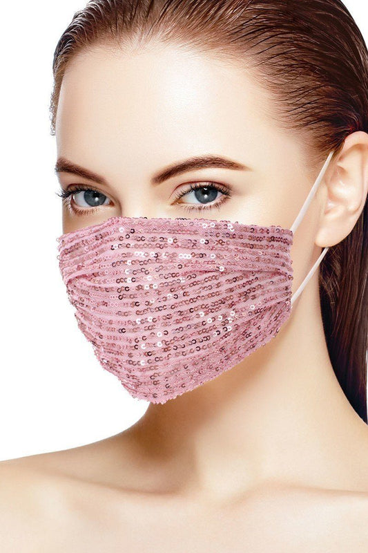 3d Sequin Fashion Facemask - Absolute Fashion 2020