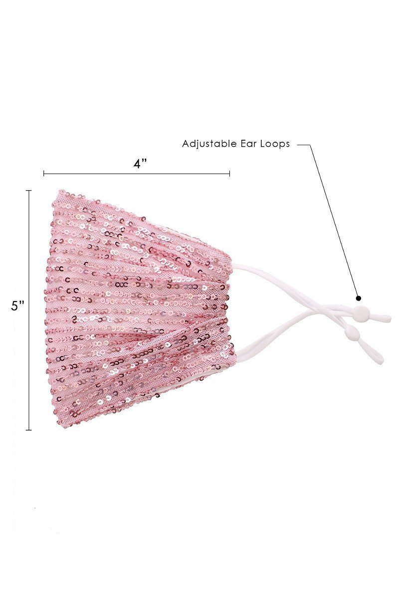 3d Sequin Fashion Facemask - Absolute Fashion 2020