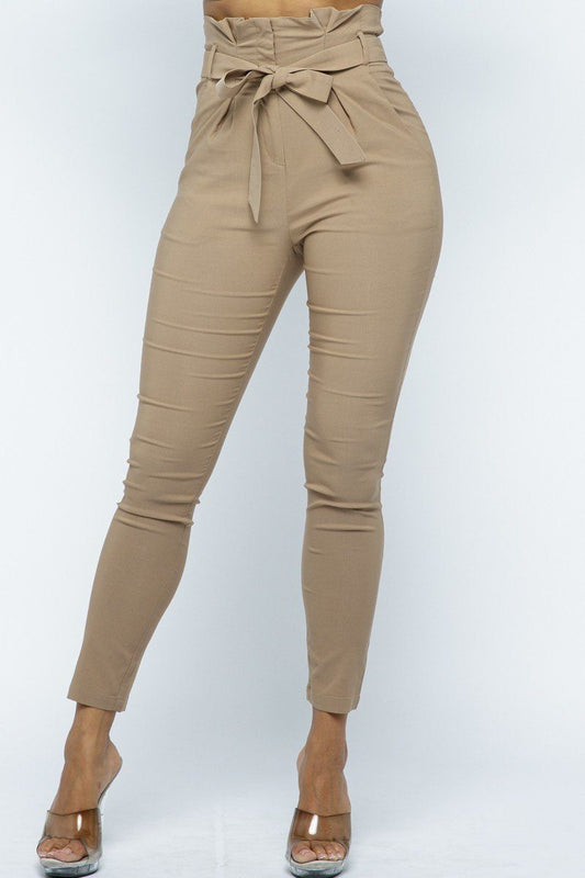 Tie Waist Pants - Absolute Fashion 2020