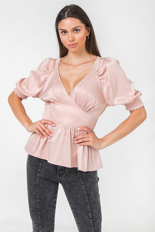 A Solid Sateen Top - Absolute Fashion 2020