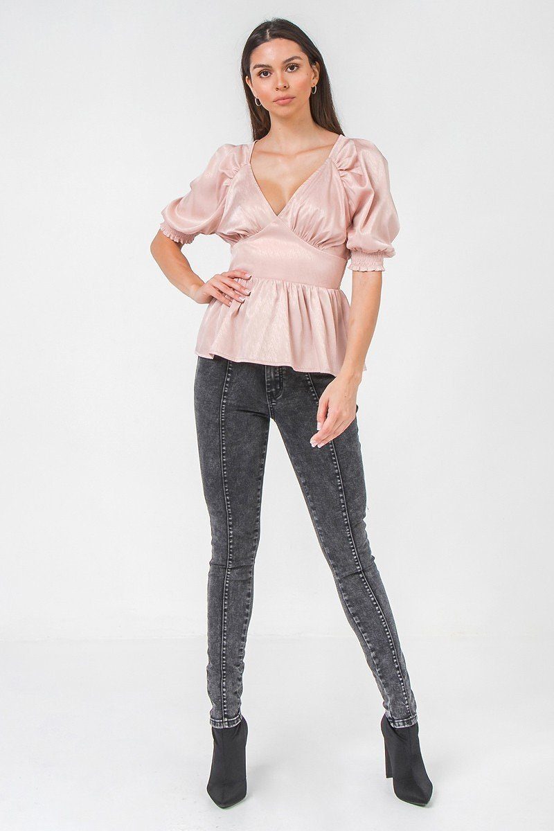 A Solid Sateen Top - Absolute Fashion 2020