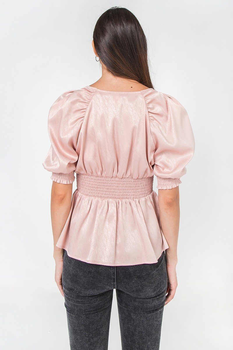 A Solid Sateen Top - Absolute Fashion 2020
