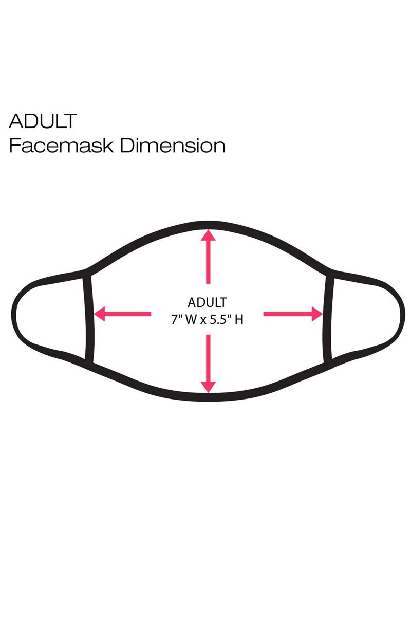 3d Sequin Fashion Graphic Printed Face Mask Unisex Adult - Absolute Fashion 2020