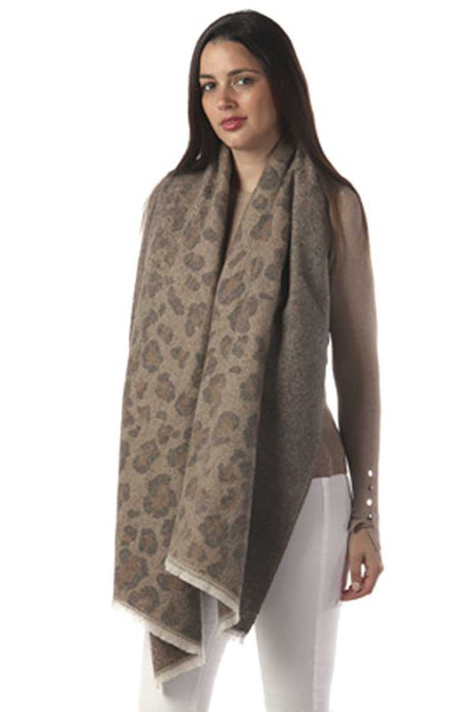 Animal Print Oblong Scarf - Absolute Fashion 2020