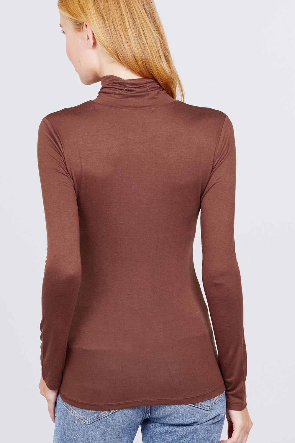 Turtle Neck Rayon Jersey Top - Absolute Fashion 2020