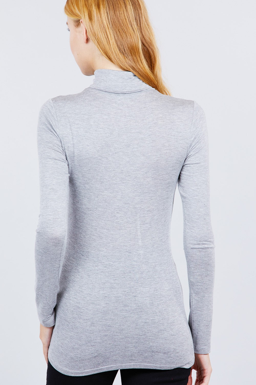 Turtle Neck Rayon Jersey Top - Absolute Fashion 2020