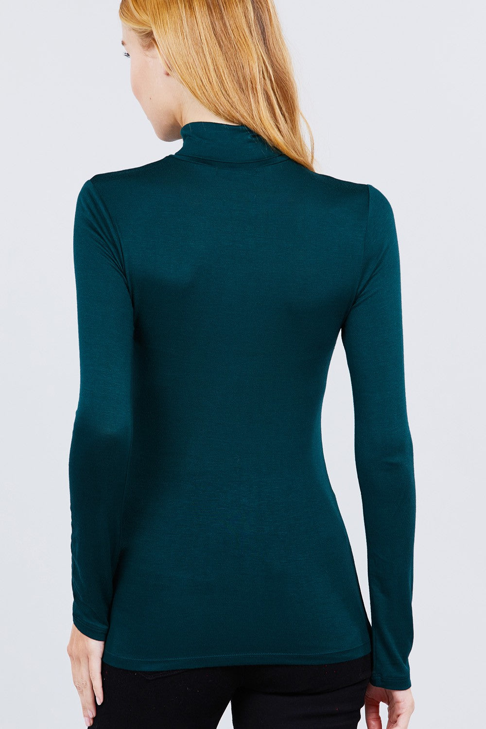 Turtle Neck Rayon Jersey Top - Absolute Fashion 2020