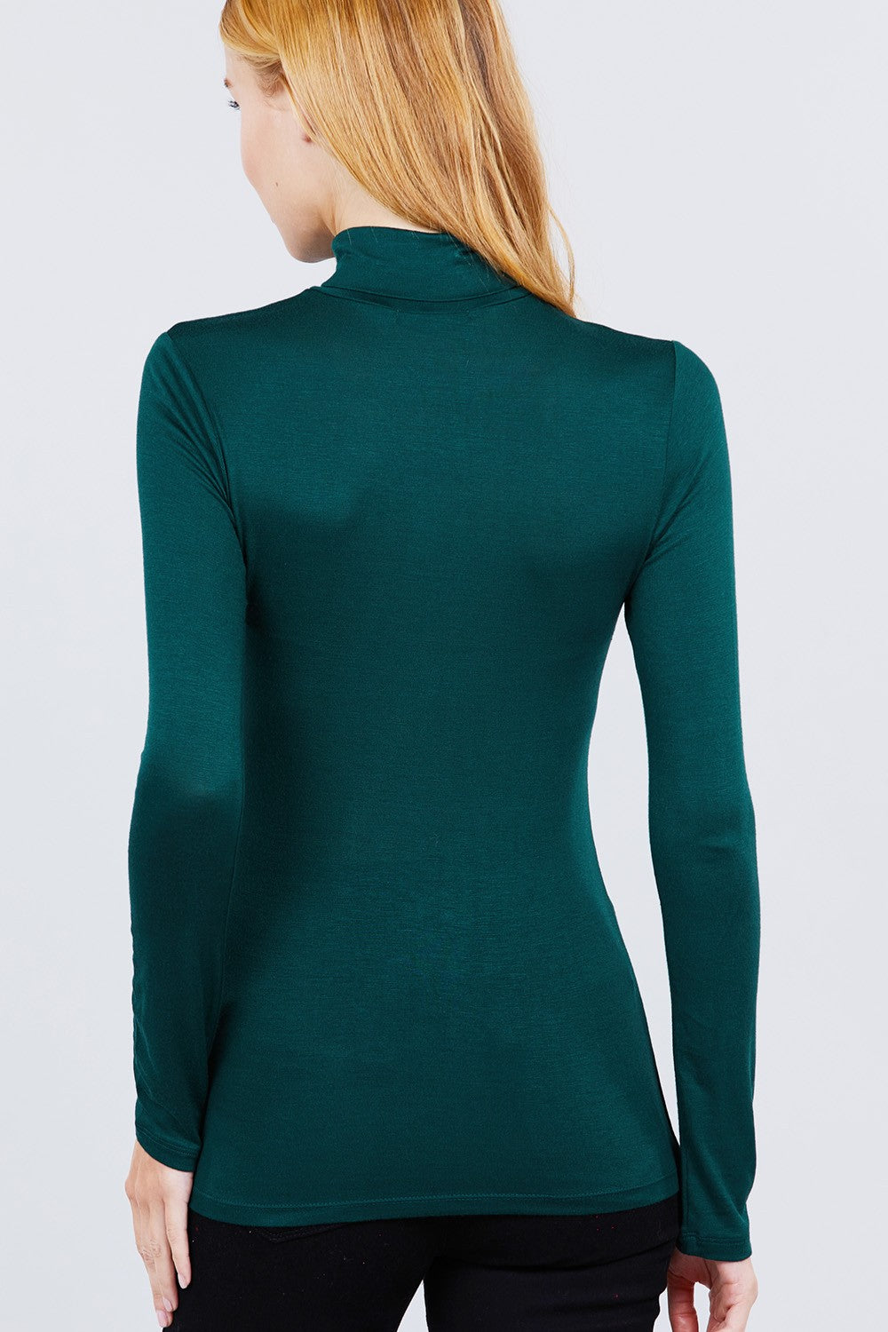 Turtle Neck Rayon Jersey Top - Absolute Fashion 2020