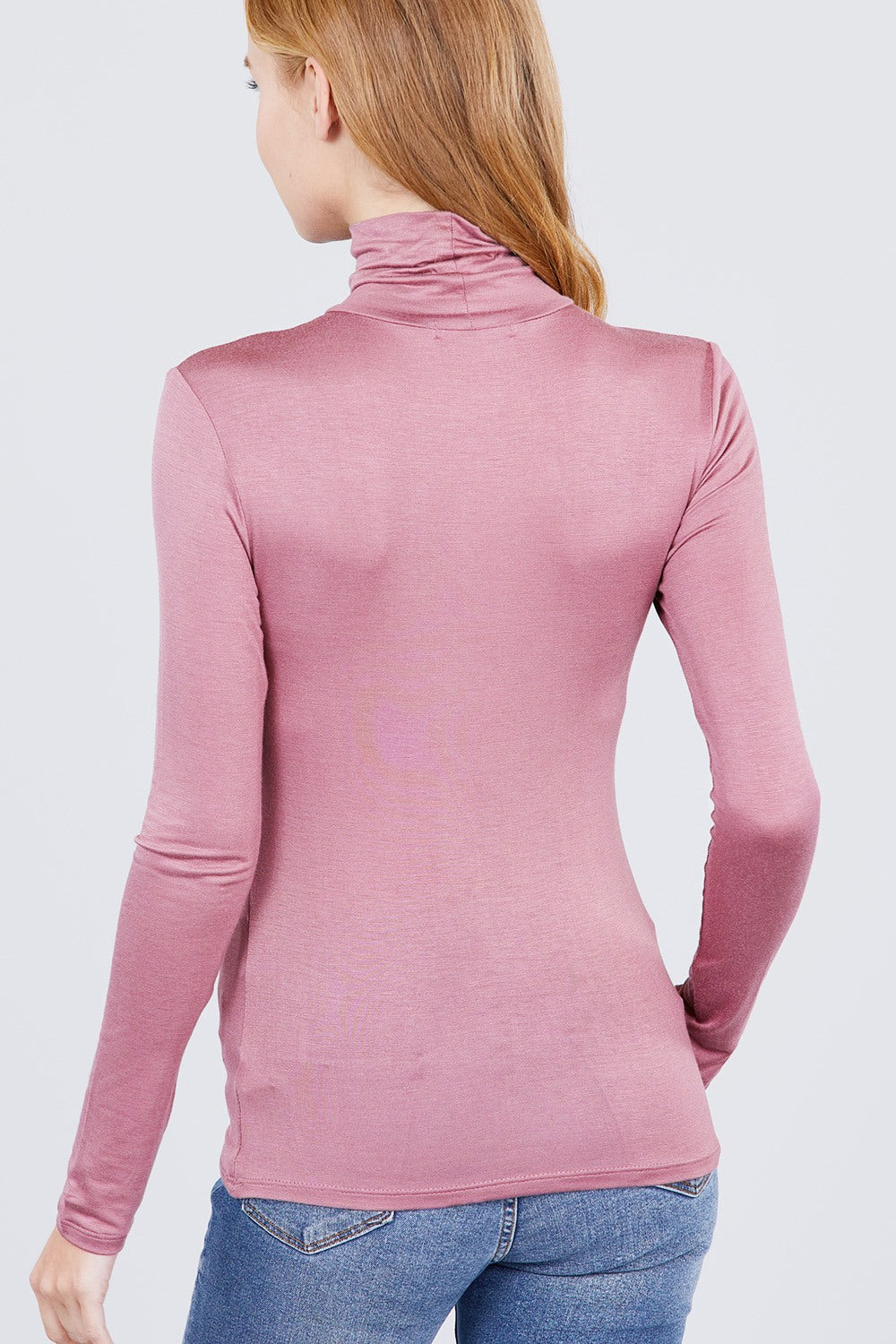 Turtle Neck Rayon Jersey Top - Absolute Fashion 2020