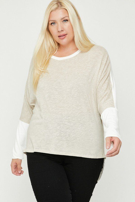 Contrast-color Block Top - Absolute Fashion 2020