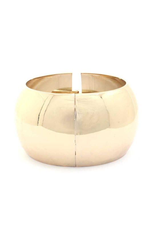 Solid Wide Cuff Bracelet - Absolute Fashion 2020