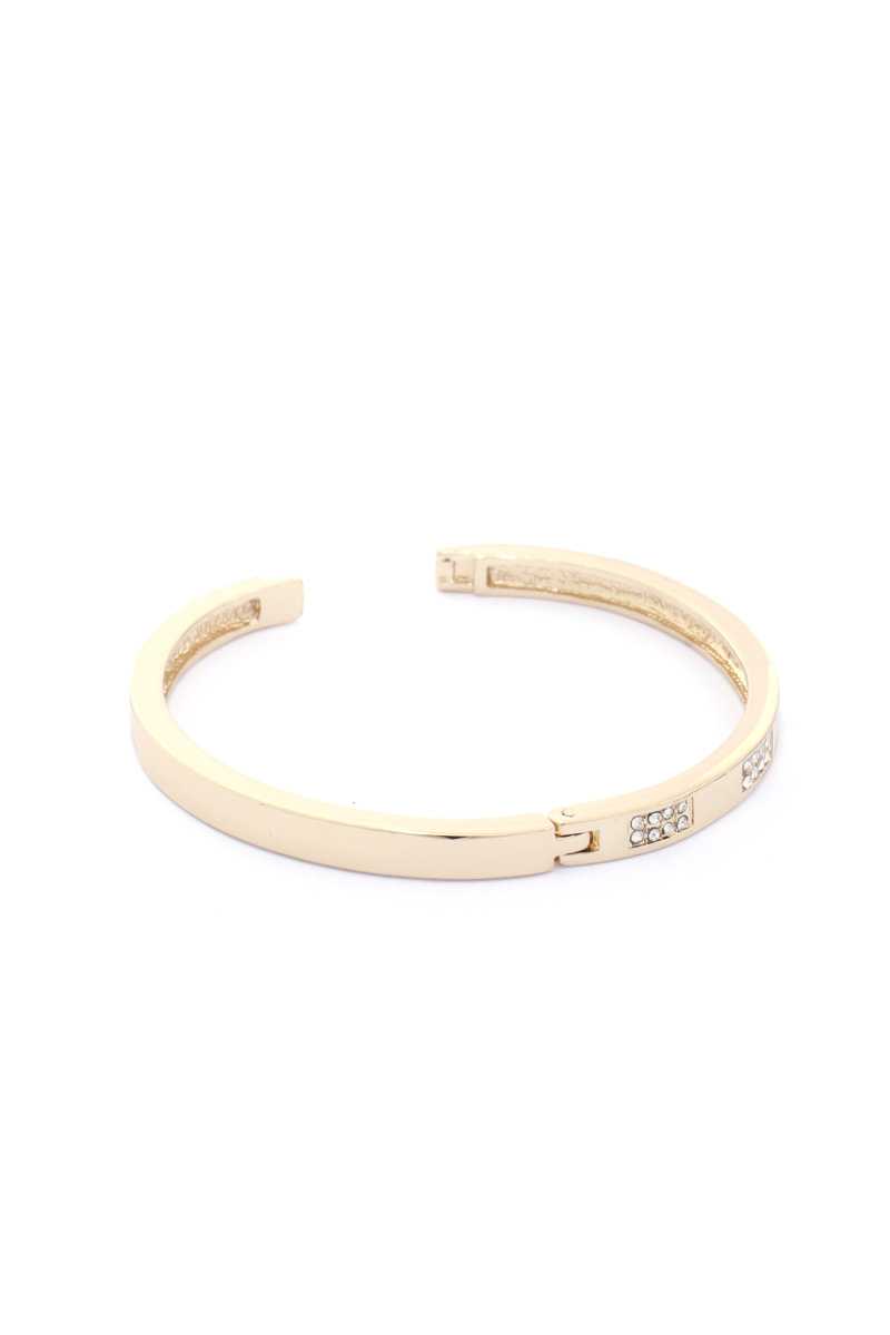 Rhinestone Metal Bracelet - Absolute Fashion 2020