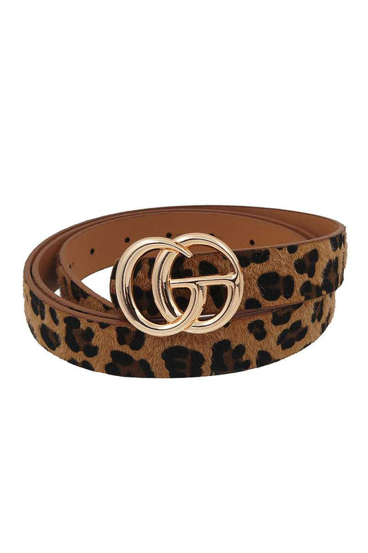 Fashion Trendy Leopard Fur Belt - Absolute Fashion 2020