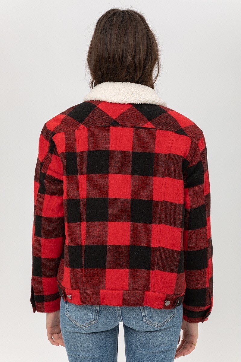 Woven Yarn Dye Plaid Jacket - Absolute Fashion 2020