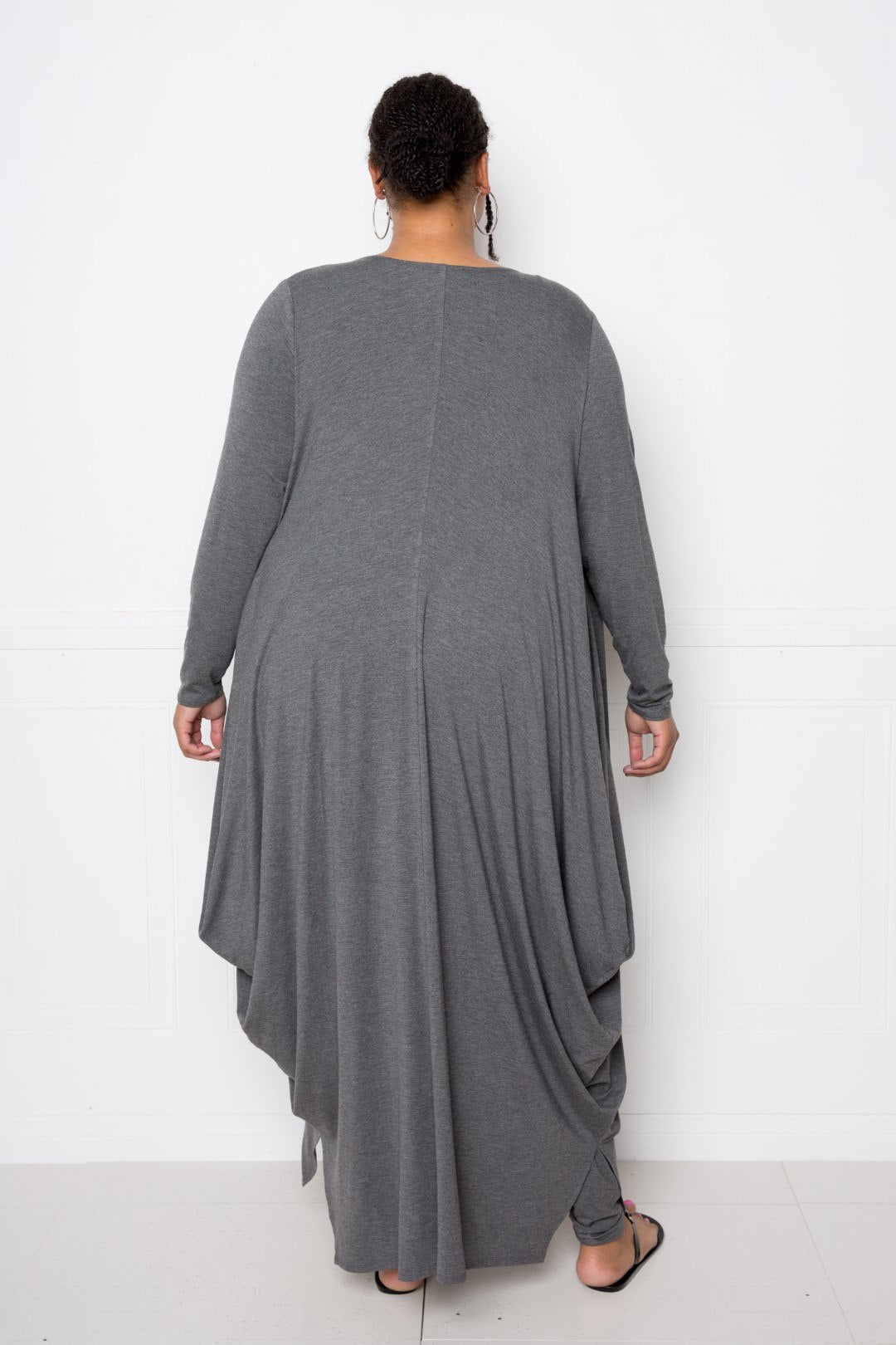 Bubbled Hem Waterfall Cardigan - Absolute Fashion 2020