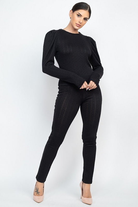 Puff Sleeve Set - Absolute Fashion 2020