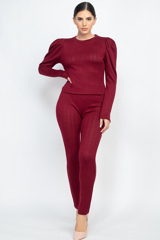 Puff Sleeve Set - Absolute Fashion 2020