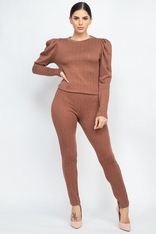 Puff Sleeve Set - Absolute Fashion 2020
