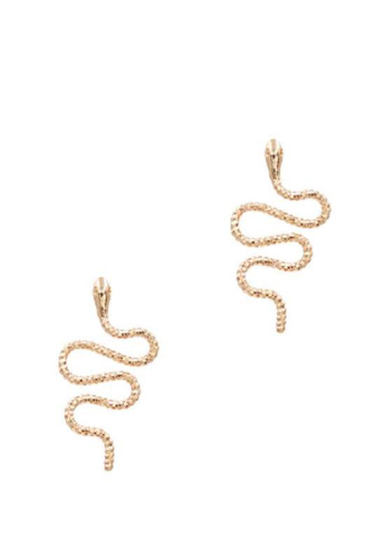 Swirl Snake Metal Earring - Absolute Fashion 2020