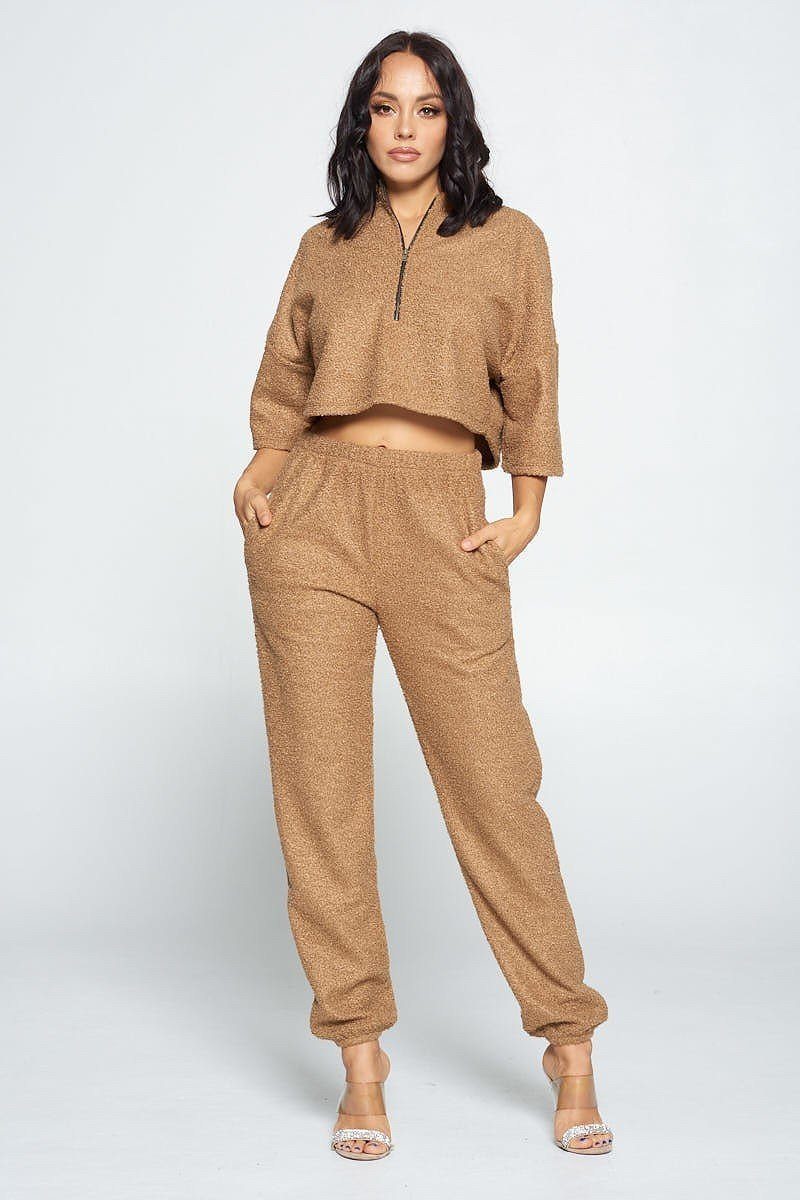 Brown Top And Pant Set - Absolute Fashion 2020
