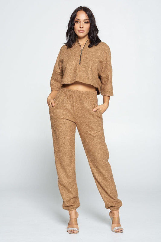 Brown Top And Pant Set - Absolute Fashion 2020