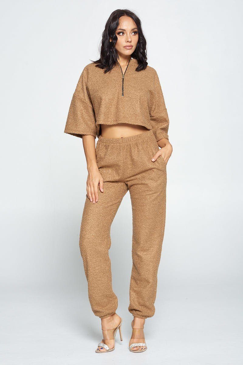 Brown Top And Pant Set - Absolute Fashion 2020